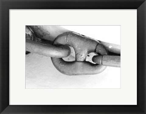 Framed Linked Together II Print