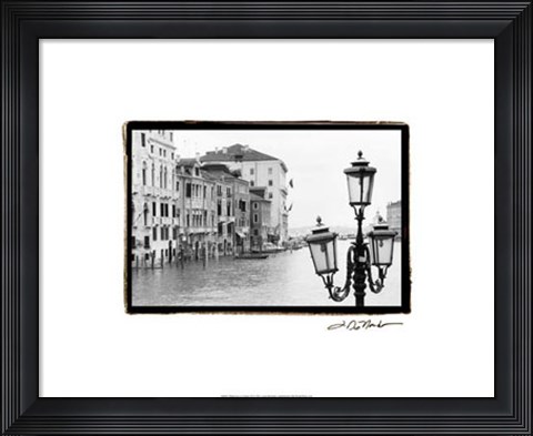 Framed Waterways of Venice XI Print