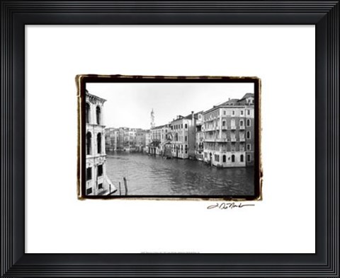 Framed Waterways of Venice XII Print
