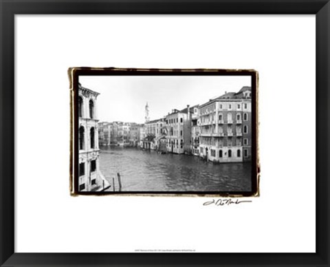 Framed Waterways of Venice XII Print