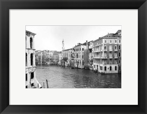 Framed Waterways of Venice XII Print