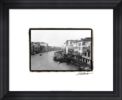 Framed Waterways of Venice XIII Print