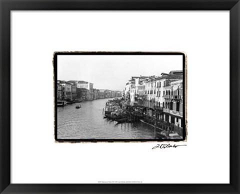 Framed Waterways of Venice XIII Print