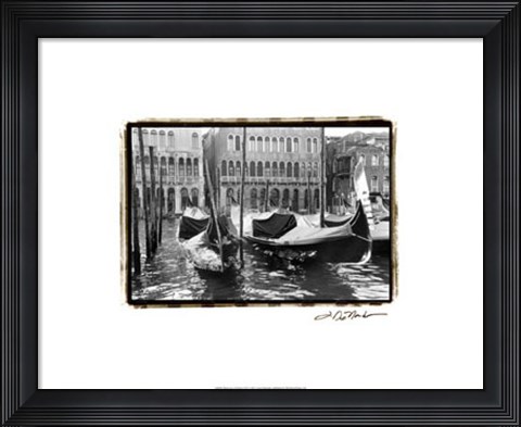 Framed Waterways of Venice XIV Print