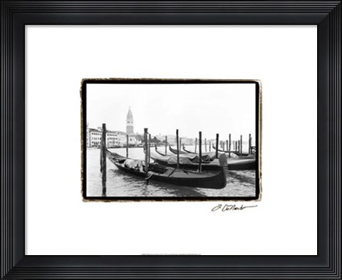 Framed Waterways of Venice XV Print
