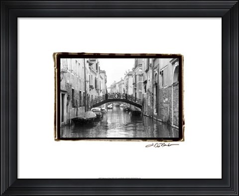 Framed Waterways of Venice XVII Print