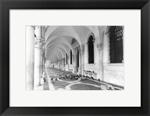 Framed Archways of Venice I Print