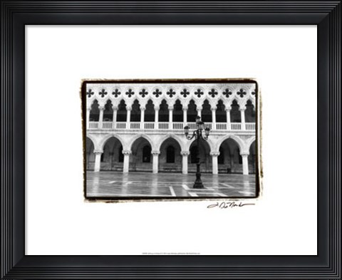 Framed Archways of Venice II Print