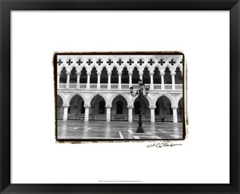 Framed Archways of Venice II Print