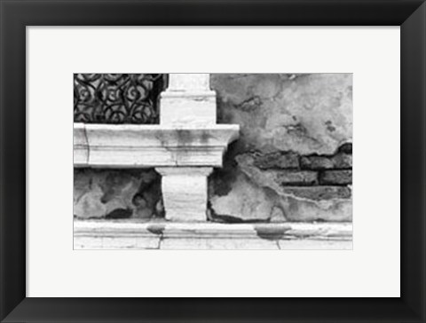 Framed Venetian Stroll III Print