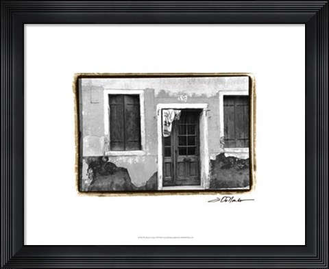 Framed Doors of Venice VII Print
