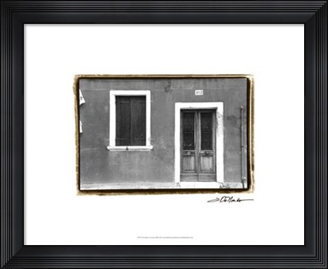 Framed Doors of Venice VIII Print