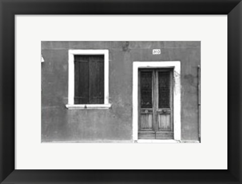 Framed Doors of Venice VIII Print