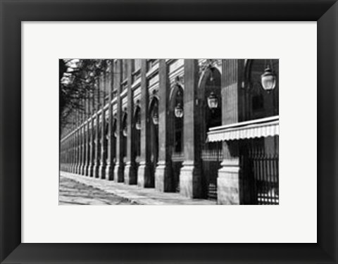Framed Parisian Archways IV Print