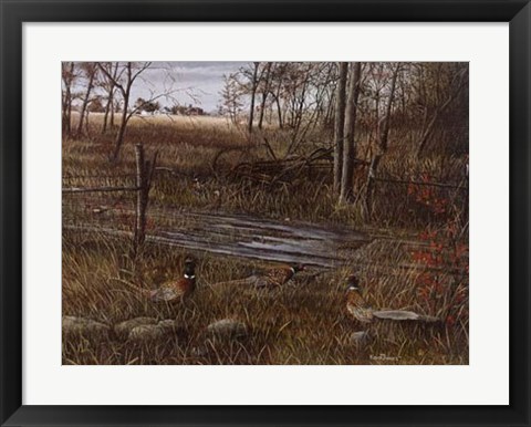 Framed Backroad Gathering Print