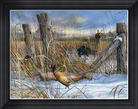 Framed Corner Post Print