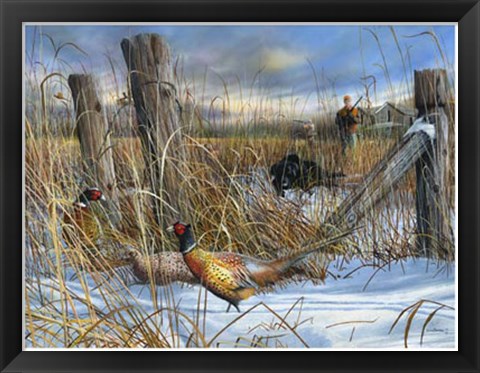 Framed Corner Post Print