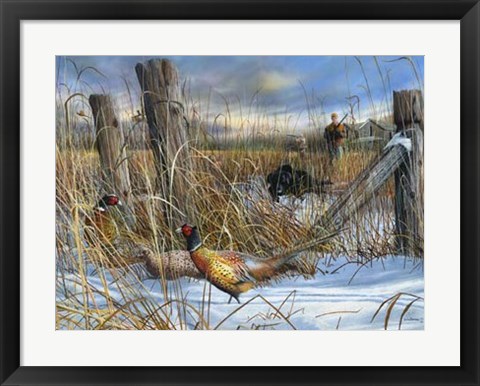 Framed Corner Post Print