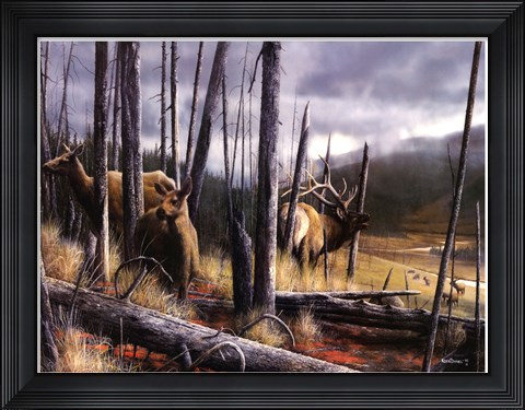 Framed Consequence of Time Print