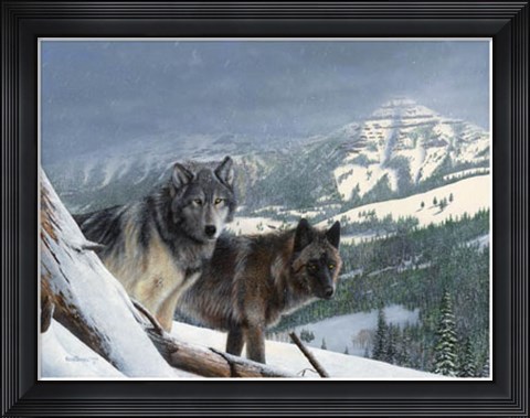 Framed Vantage Point III Print