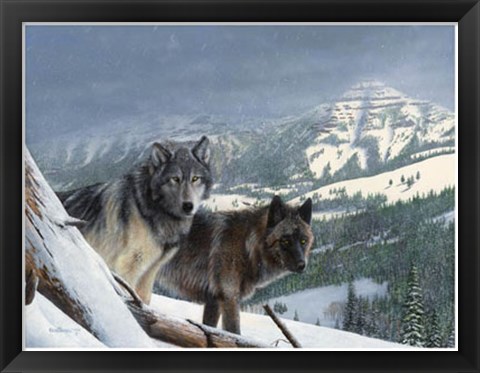 Framed Vantage Point III Print
