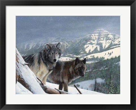 Framed Vantage Point III Print