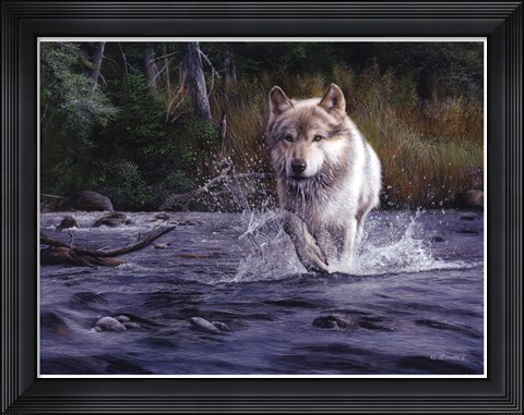 Framed Crossing Print