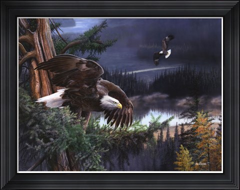 Framed Wings of Freedom Print
