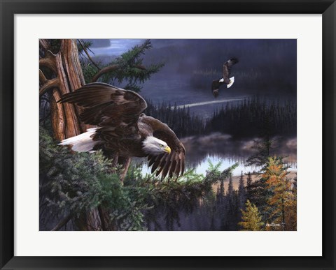 Framed Wings of Freedom Print