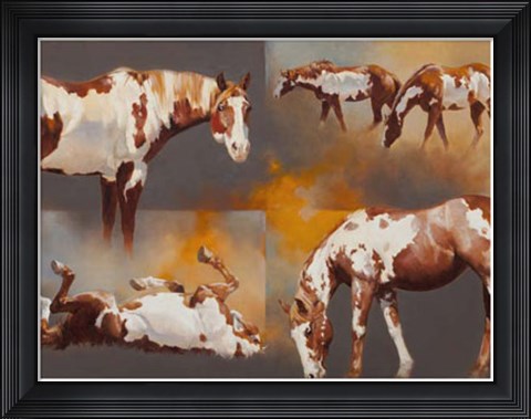 Framed Coats of Paint Print