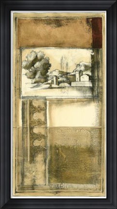 Framed Printed Nostalgia I Print