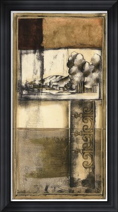 Framed Printed Nostalgia II Print