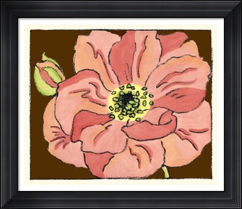 Framed Petal Poetry II Print