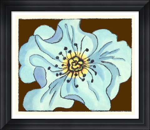 Framed Petal Poetry III Print