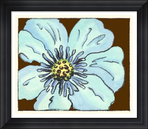 Framed Petal Poetry IV Print