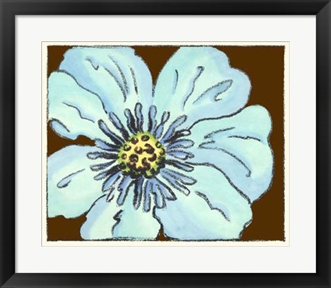 Framed Petal Poetry IV Print