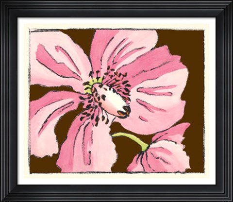 Framed Petal Poetry V Print