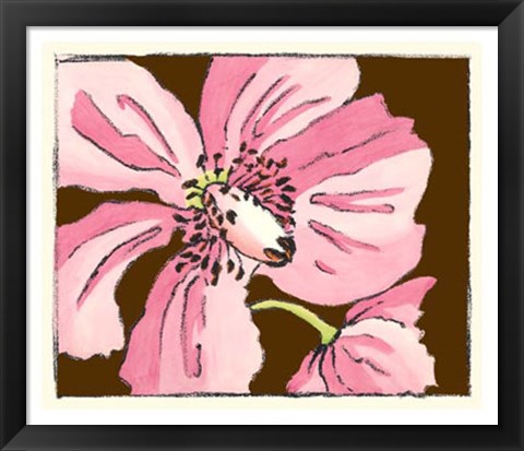 Framed Petal Poetry V Print