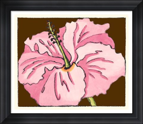 Framed Petal Poetry VI Print