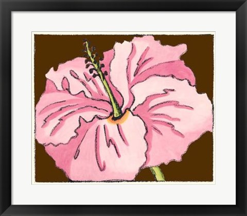 Framed Petal Poetry VI Print