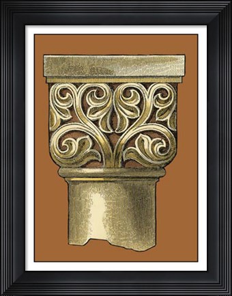 Framed Graphic Capital I Print