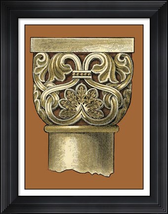 Framed Graphic Capital II Print