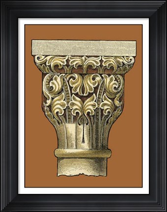 Framed Graphic Capital III Print