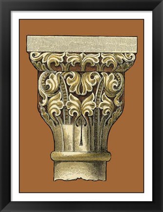 Framed Graphic Capital III Print