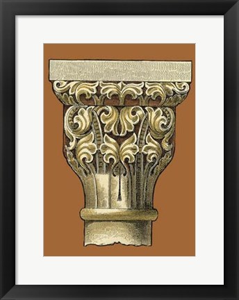 Framed Graphic Capital III Print