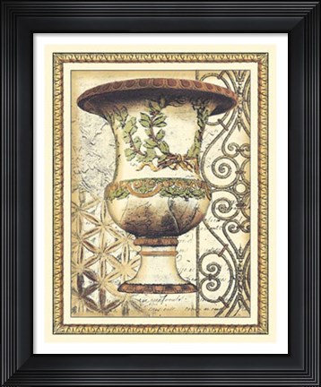 Framed Gardens of Versailles II Print