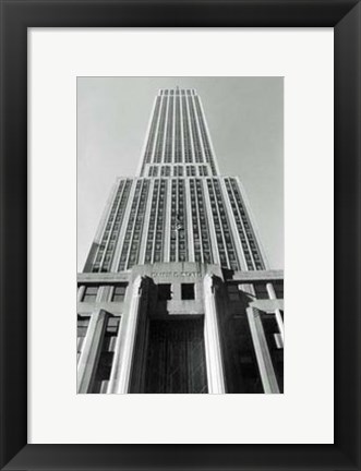 Framed Empire State Building I Print