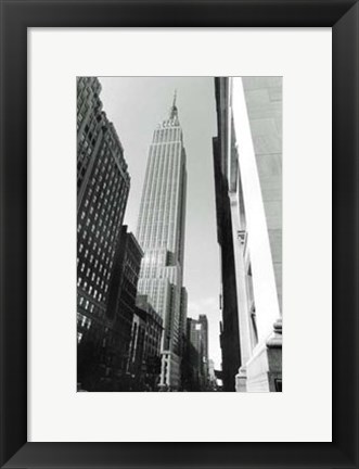 Framed Empire State Building II Print