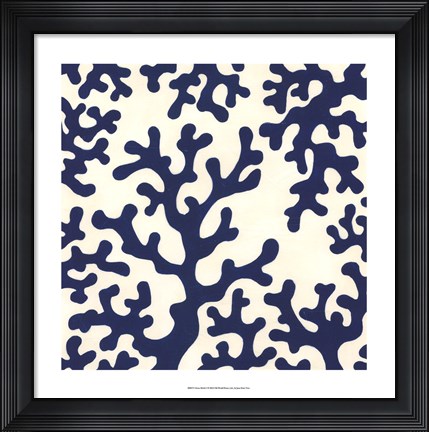 Framed Ocean Motifs I Print