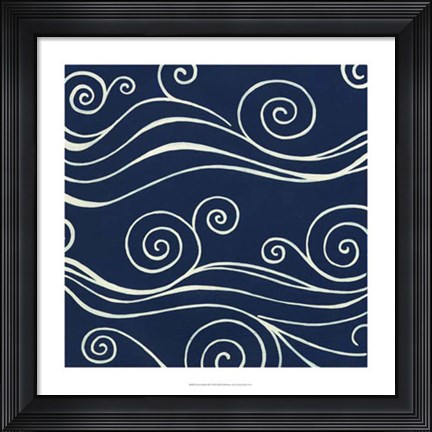 Framed Ocean Motifs III Print